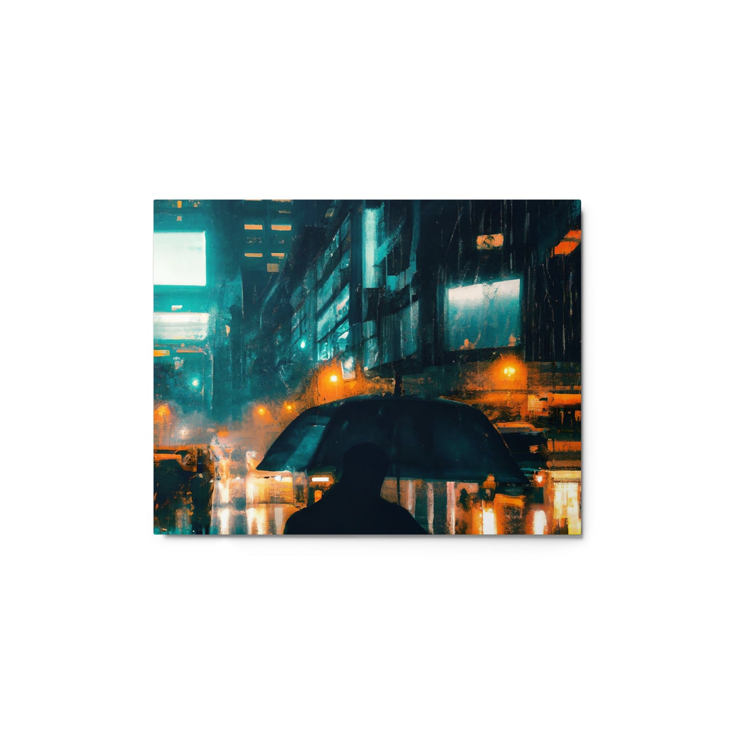 Rainy Nights #4 Metal prints