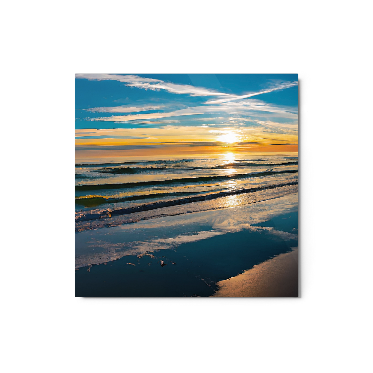 Calm & Collected Metal Prints