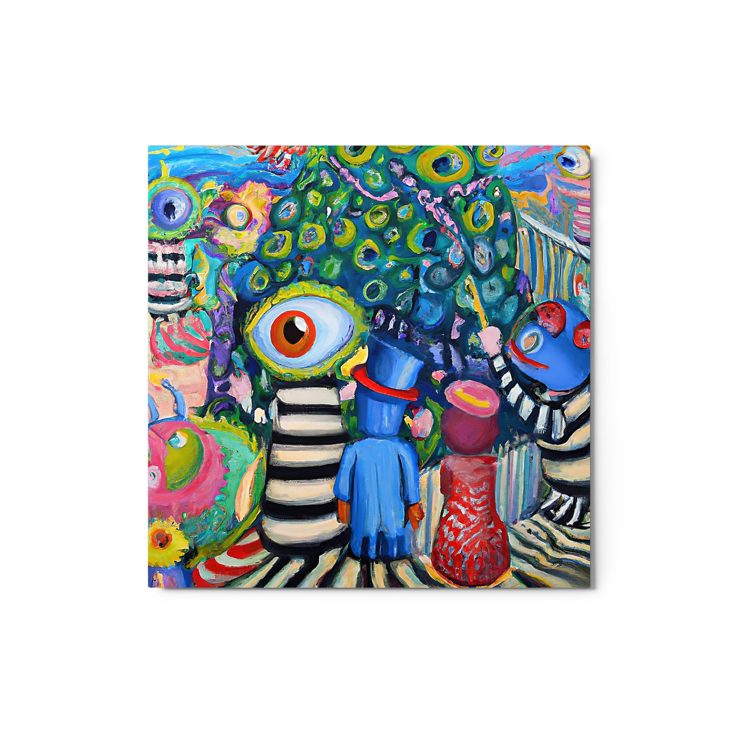 Painted Poetry | Embracing Uncertainty Metal prints