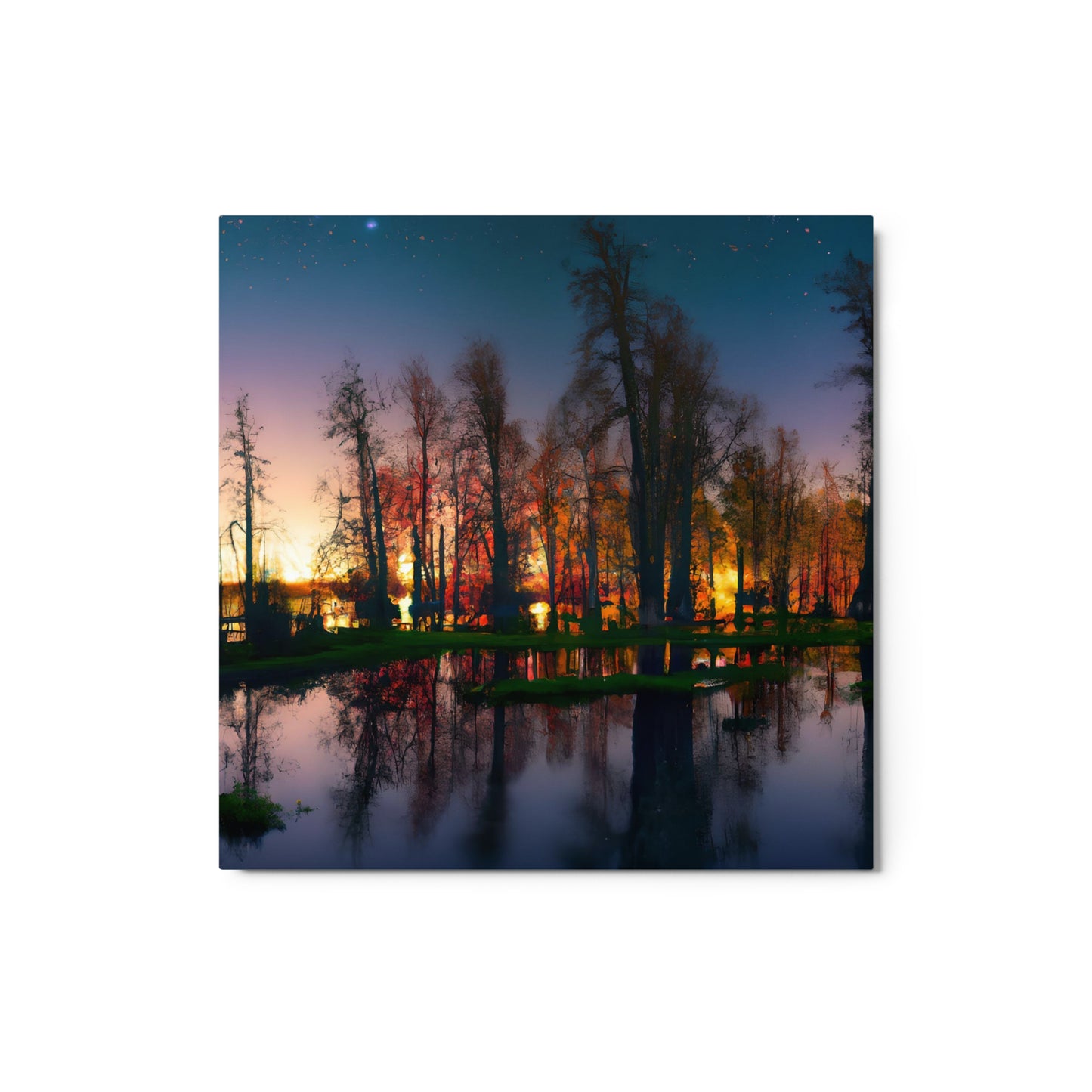 Stardust Trails #4 Metal prints