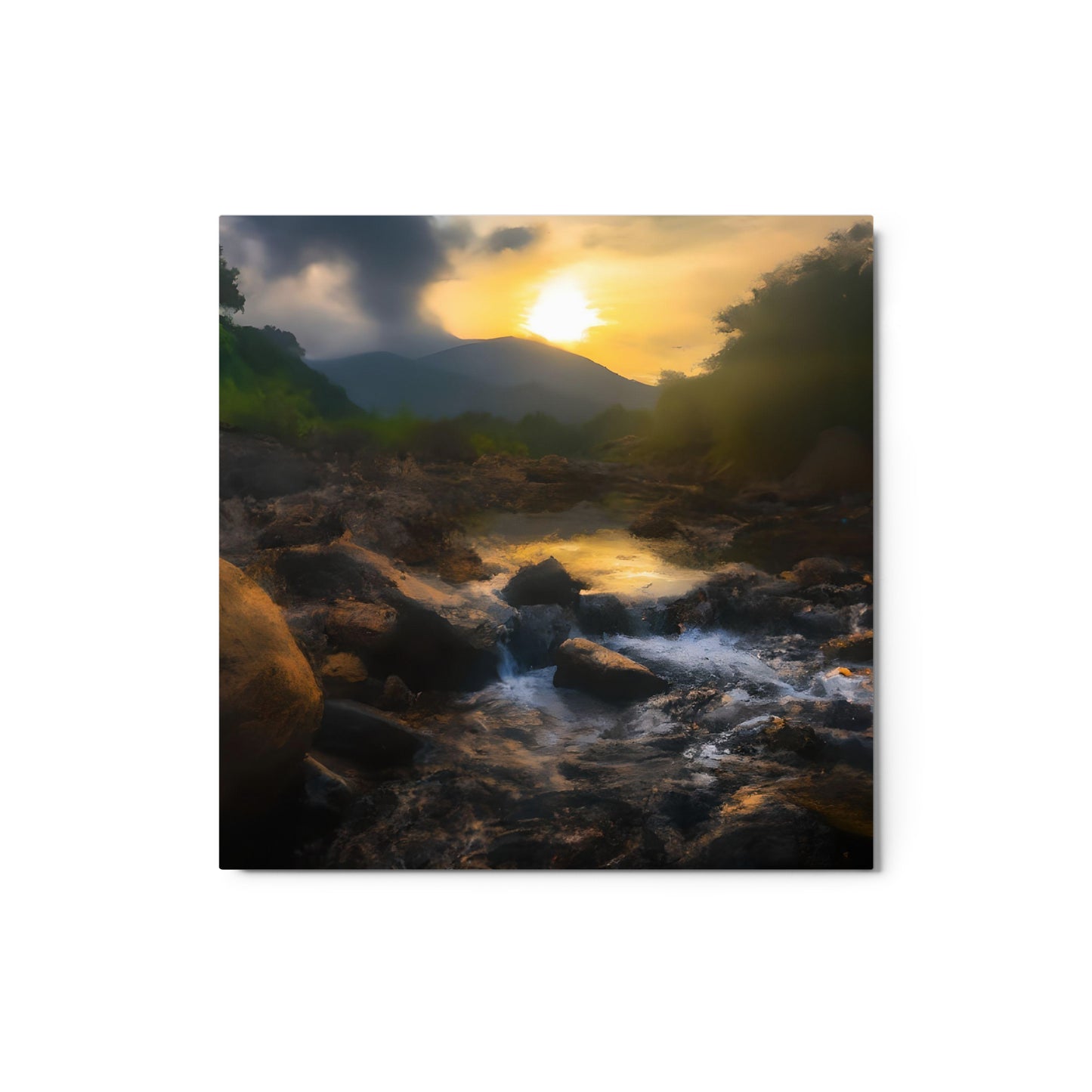 Jungle Trails #3 Metal Prints