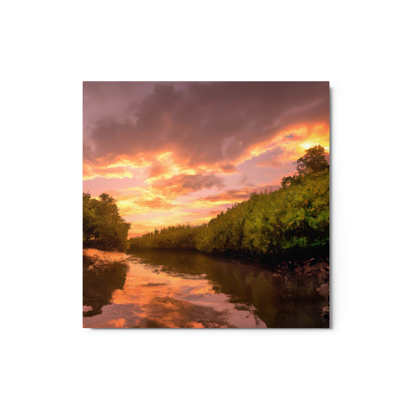 River Trails #1 Metal Prints