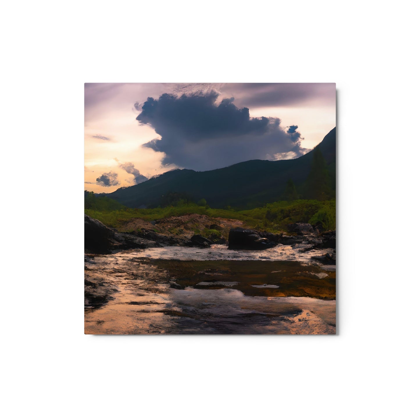 River Trails #4 Metal Prints