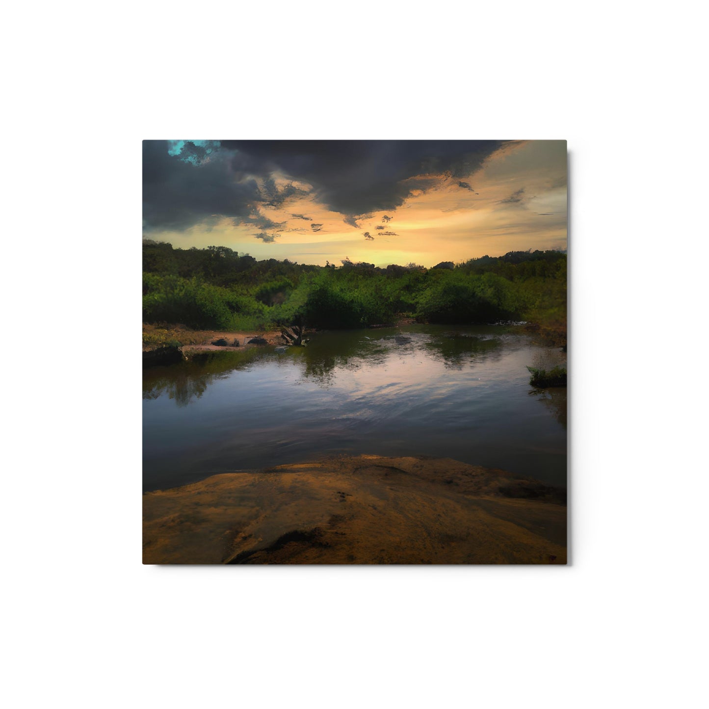 River Trails #5 Metal Prints