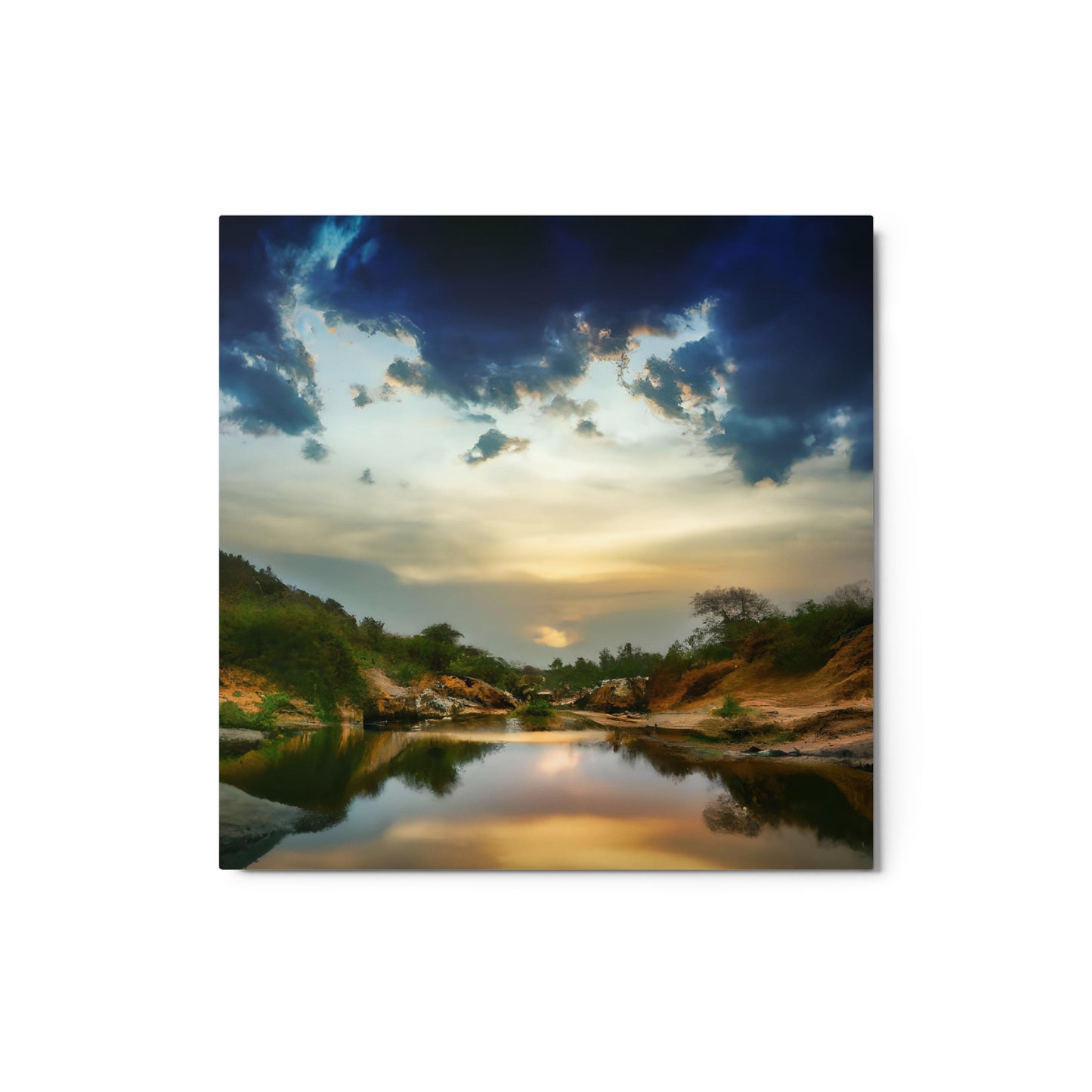 River Trails #6 Metal Prints