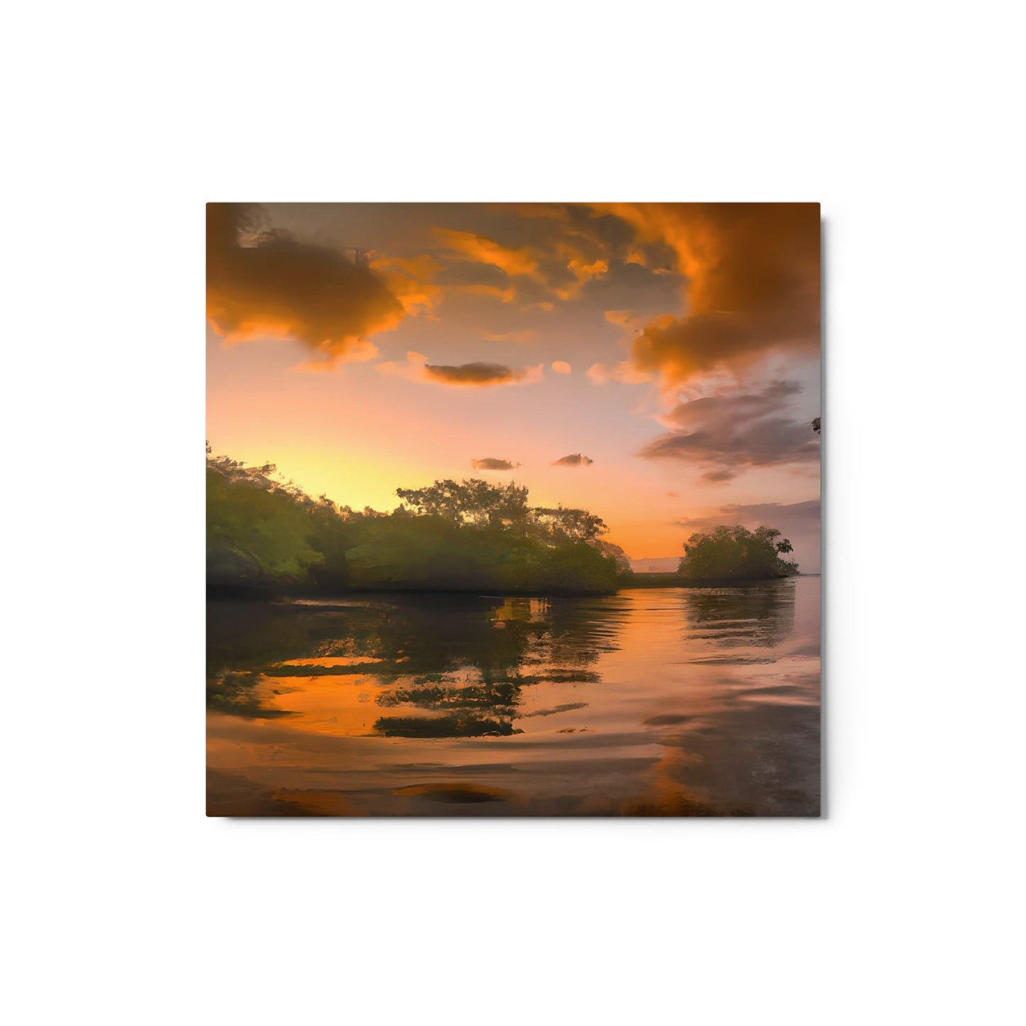 Realm of Mangroves #3 Metal prints