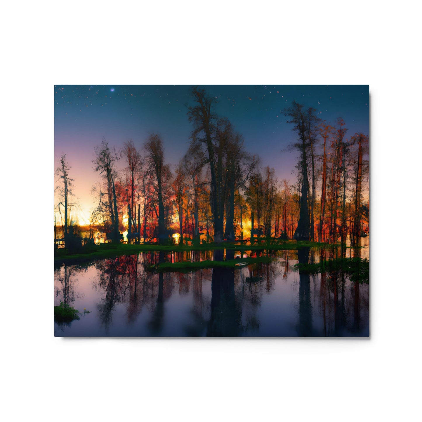 Stardust Trails #4 Metal prints