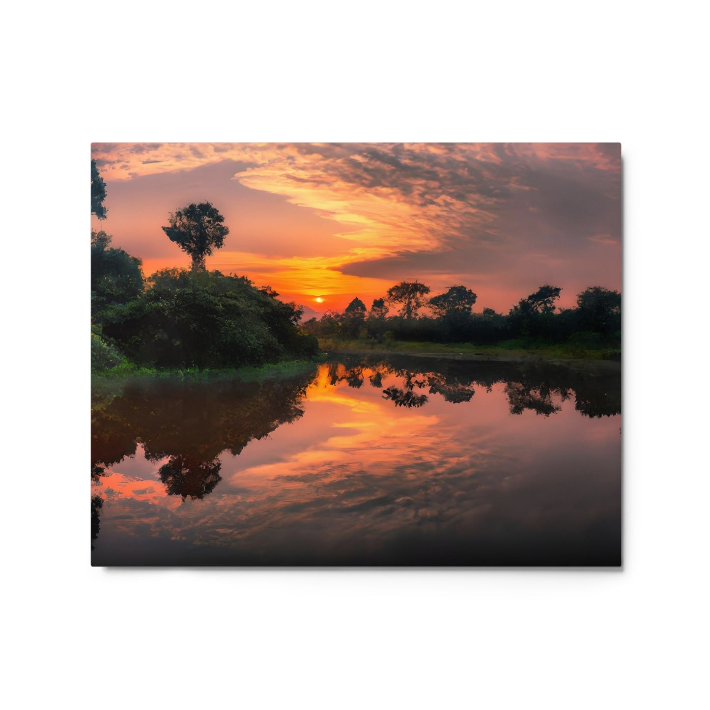 Jungle Trails #2 Metal Prints