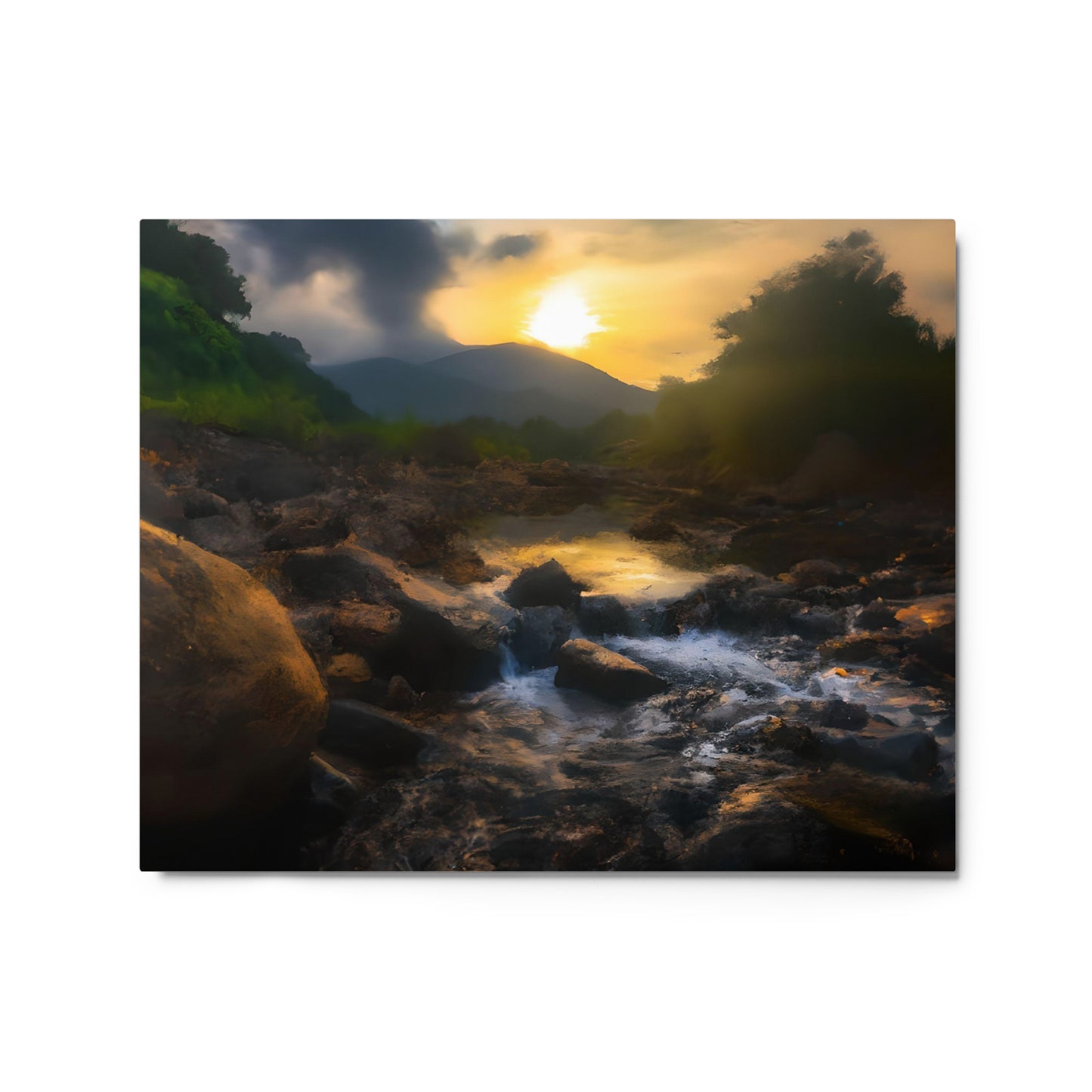 Jungle Trails #3 Metal Prints