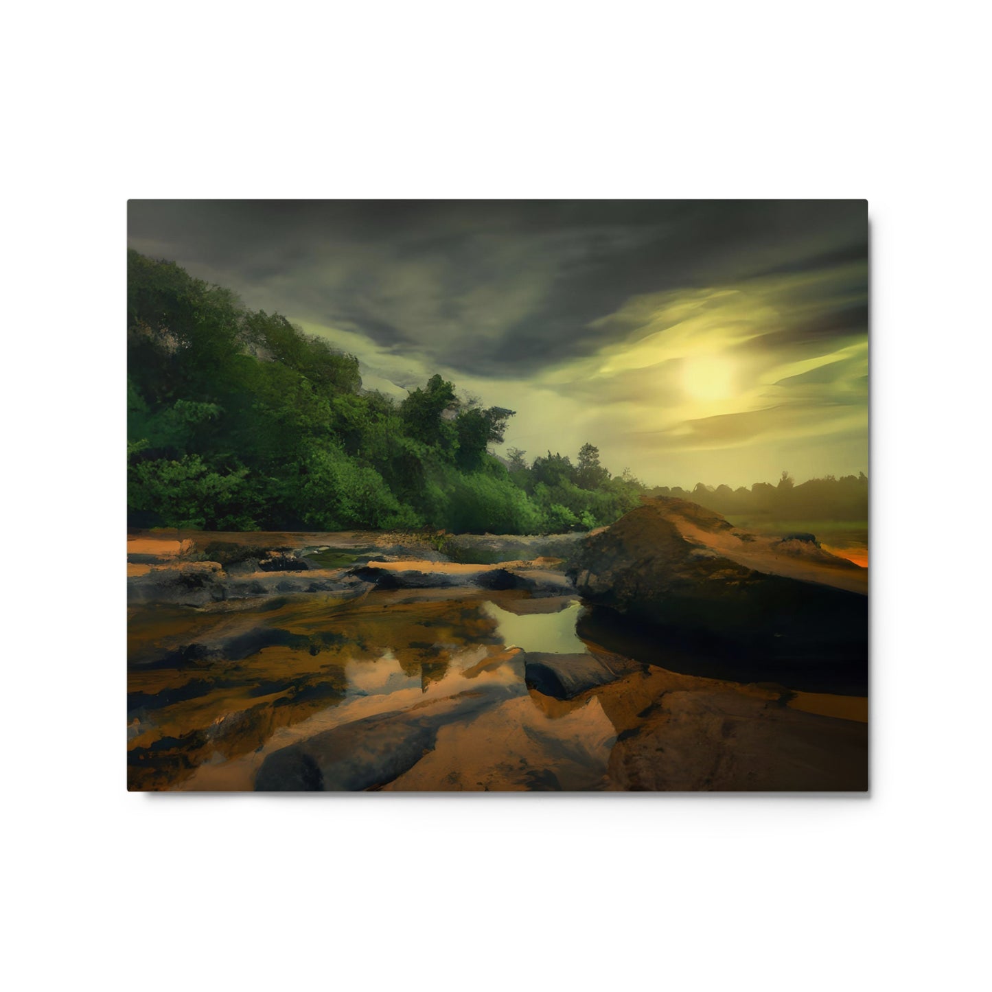 Jungle Trails #4 Metal Prints