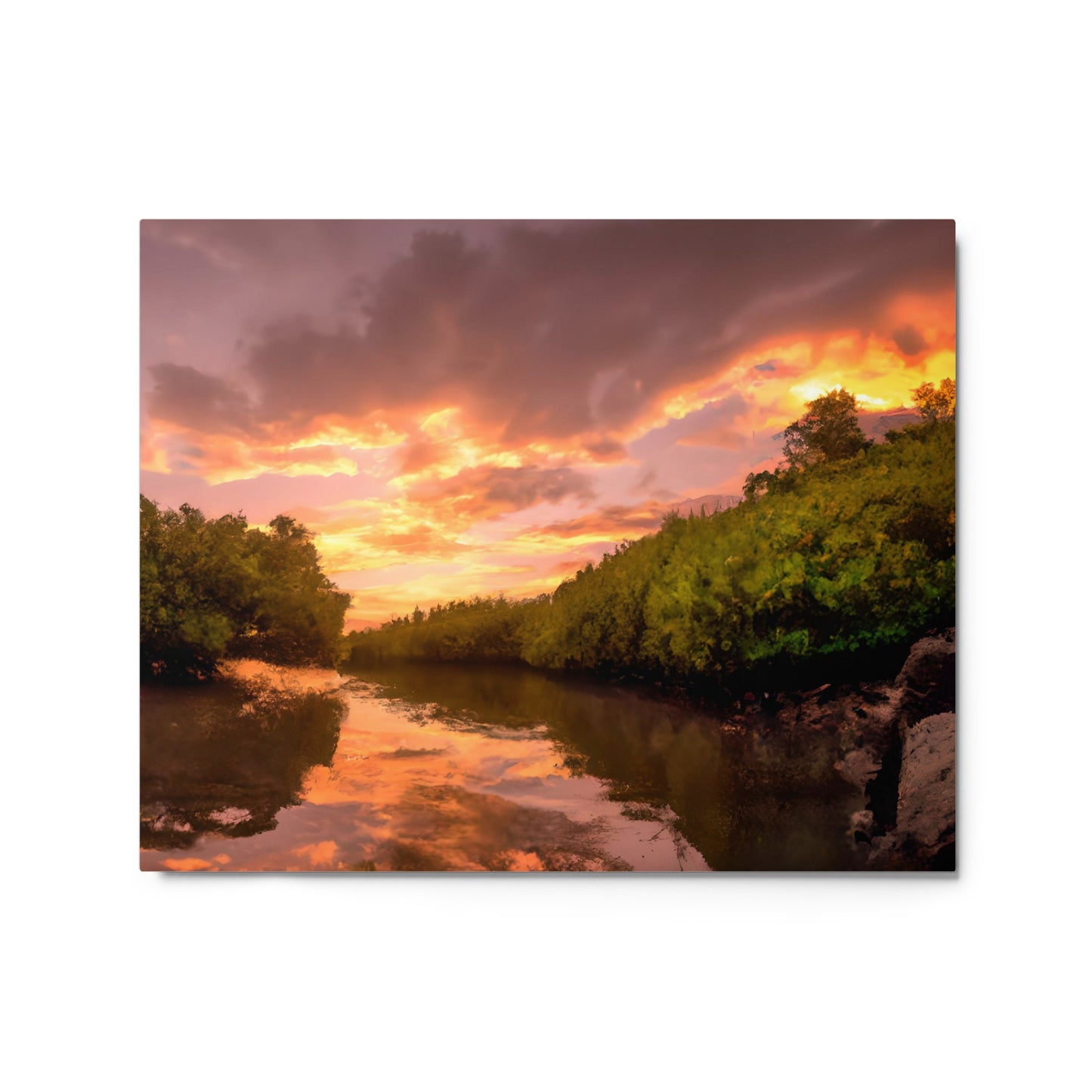 River Trails #1 Metal Prints