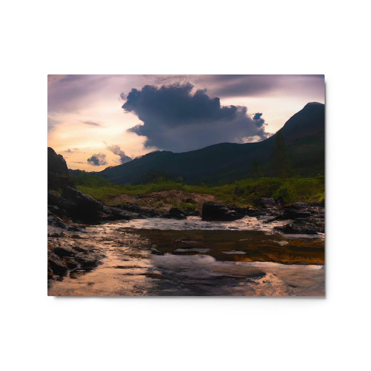 River Trails #4 Metal Prints