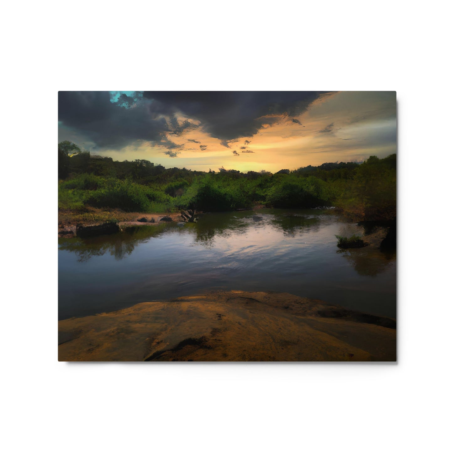 River Trails #5 Metal Prints