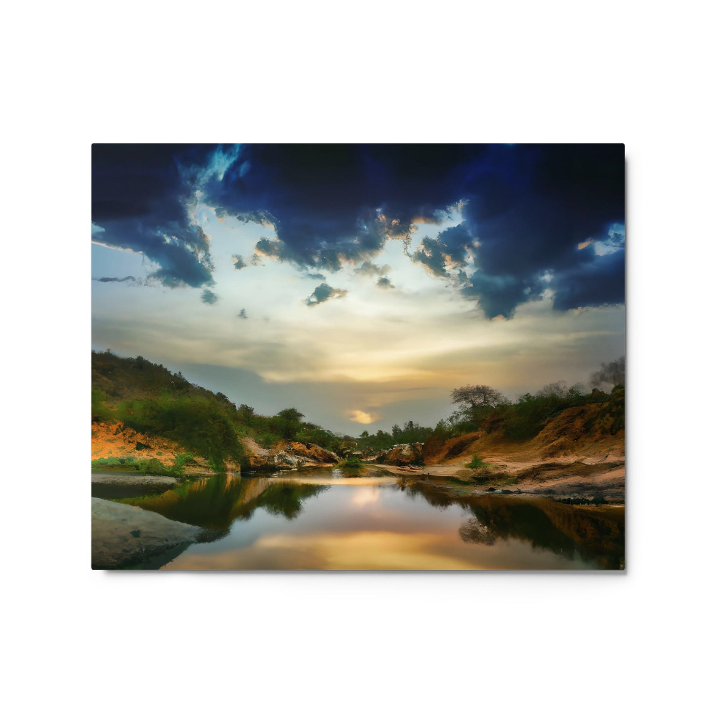 River Trails #6 Metal Prints