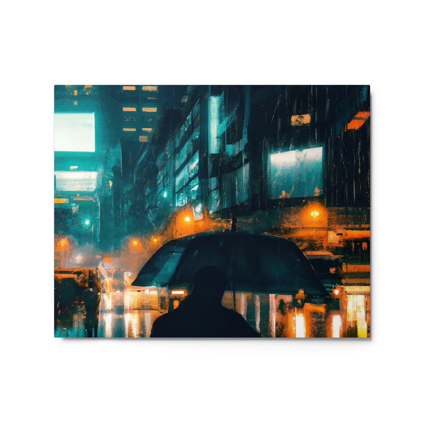 Rainy Nights #4 Metal prints