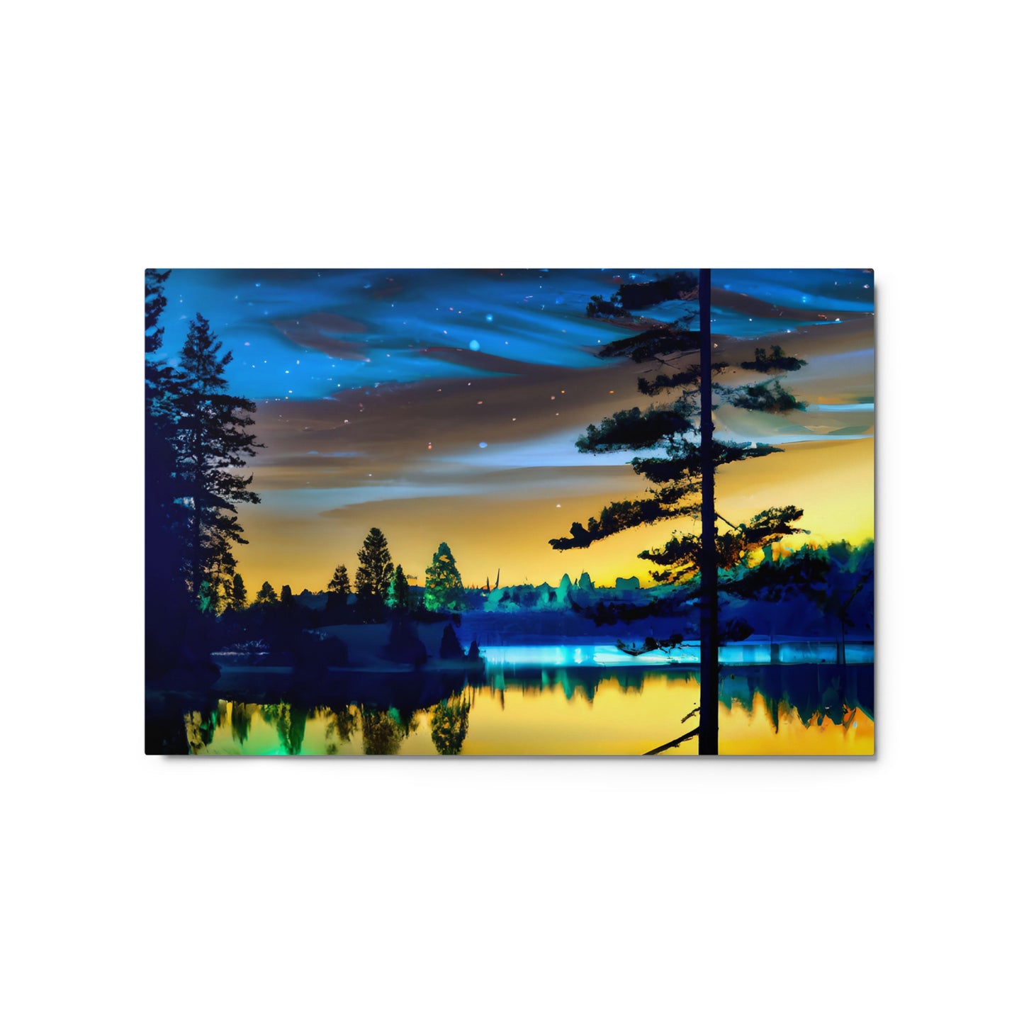 Stardust Trails #5 Metal prints