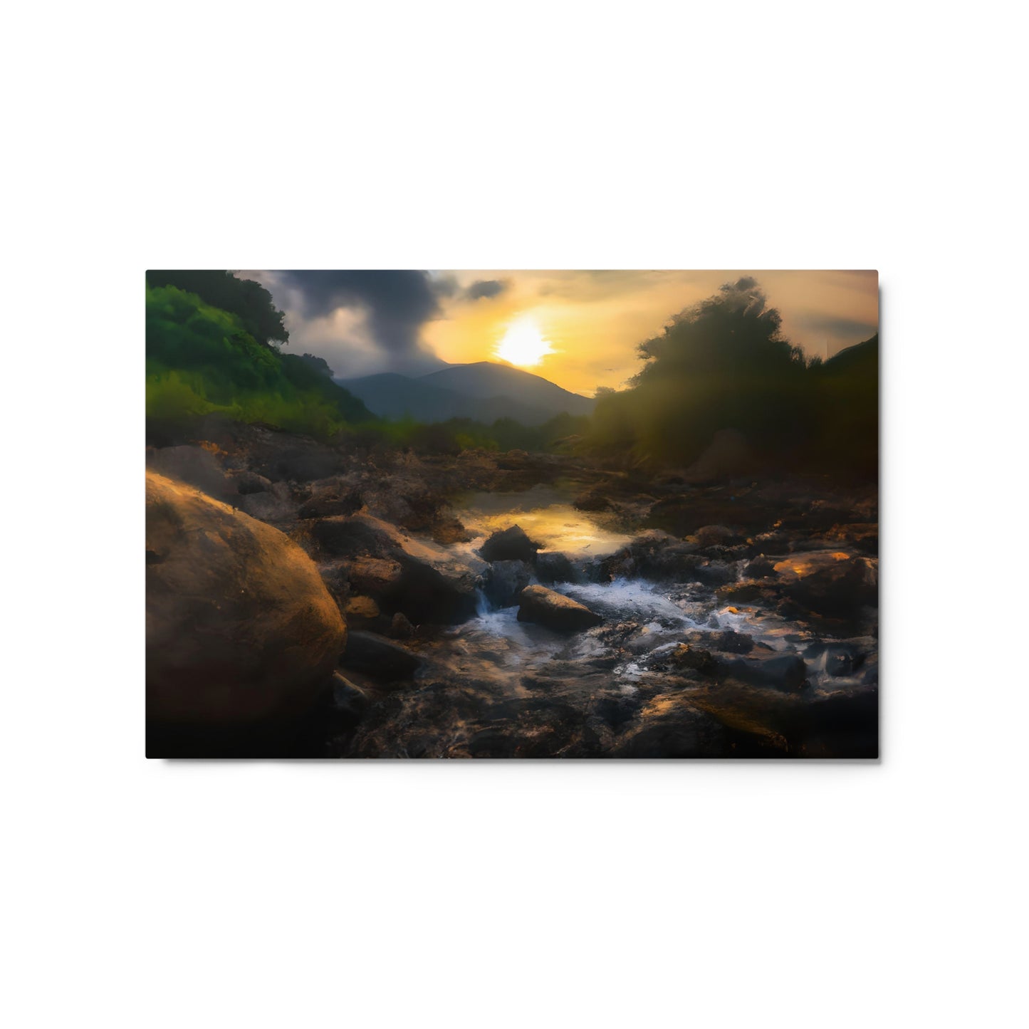 Jungle Trails #3 Metal Prints