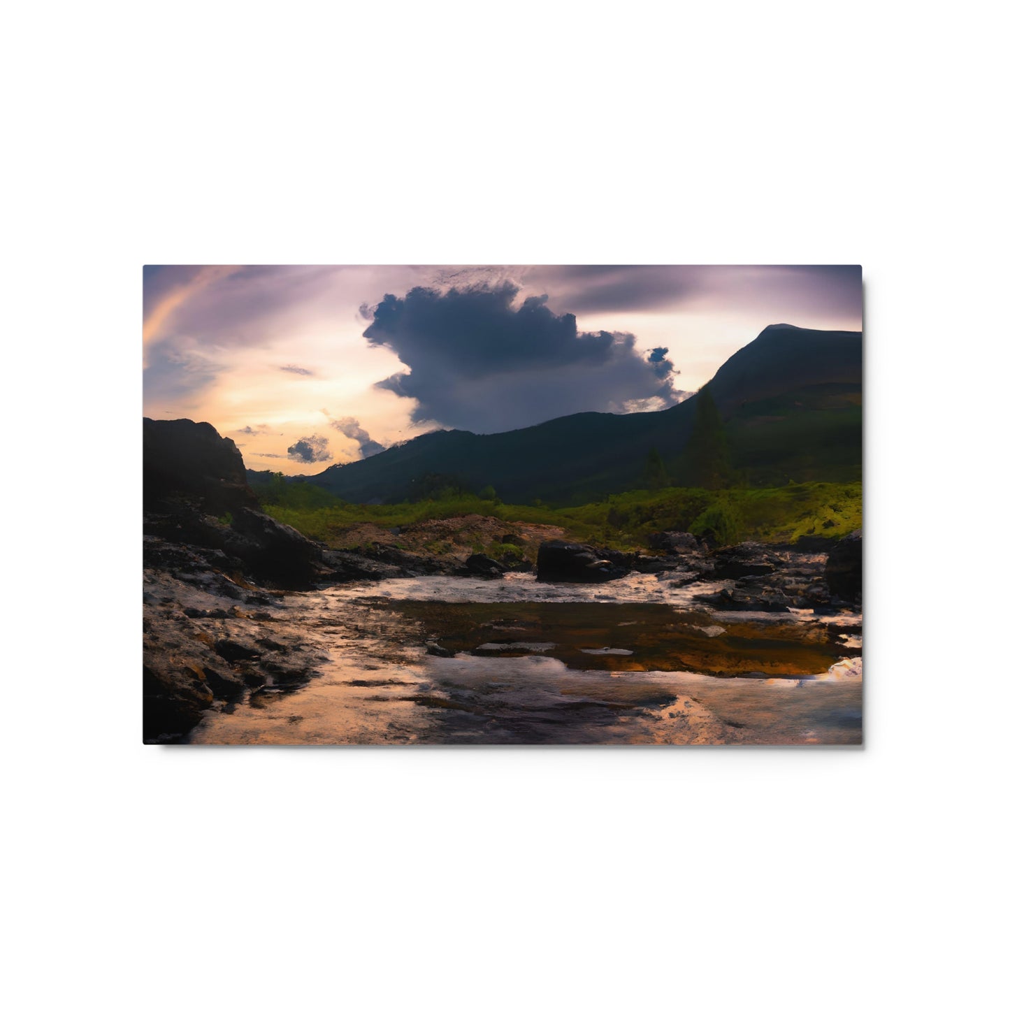 River Trails #4 Metal Prints