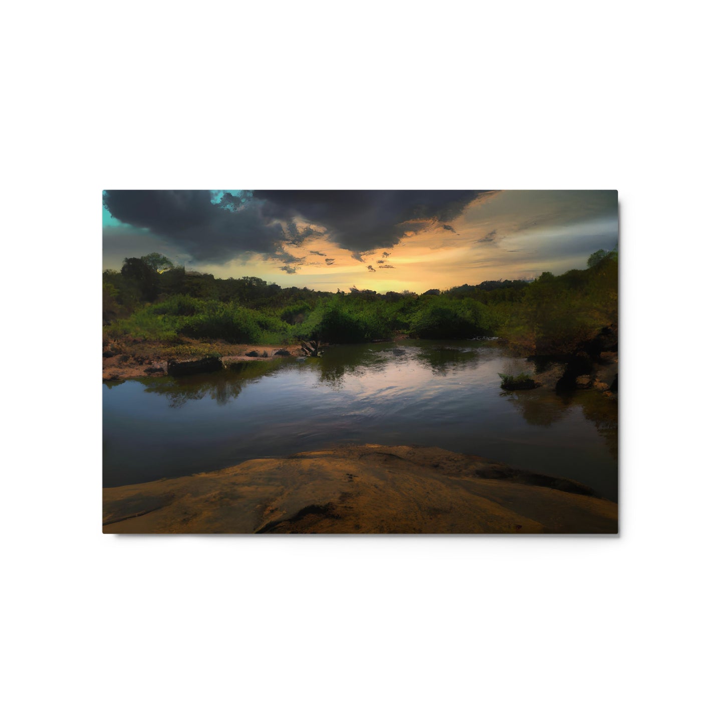 River Trails #5 Metal Prints