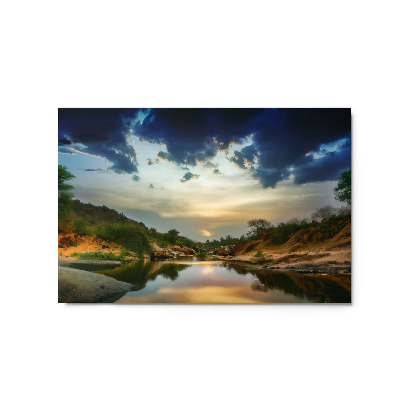 River Trails #6 Metal Prints