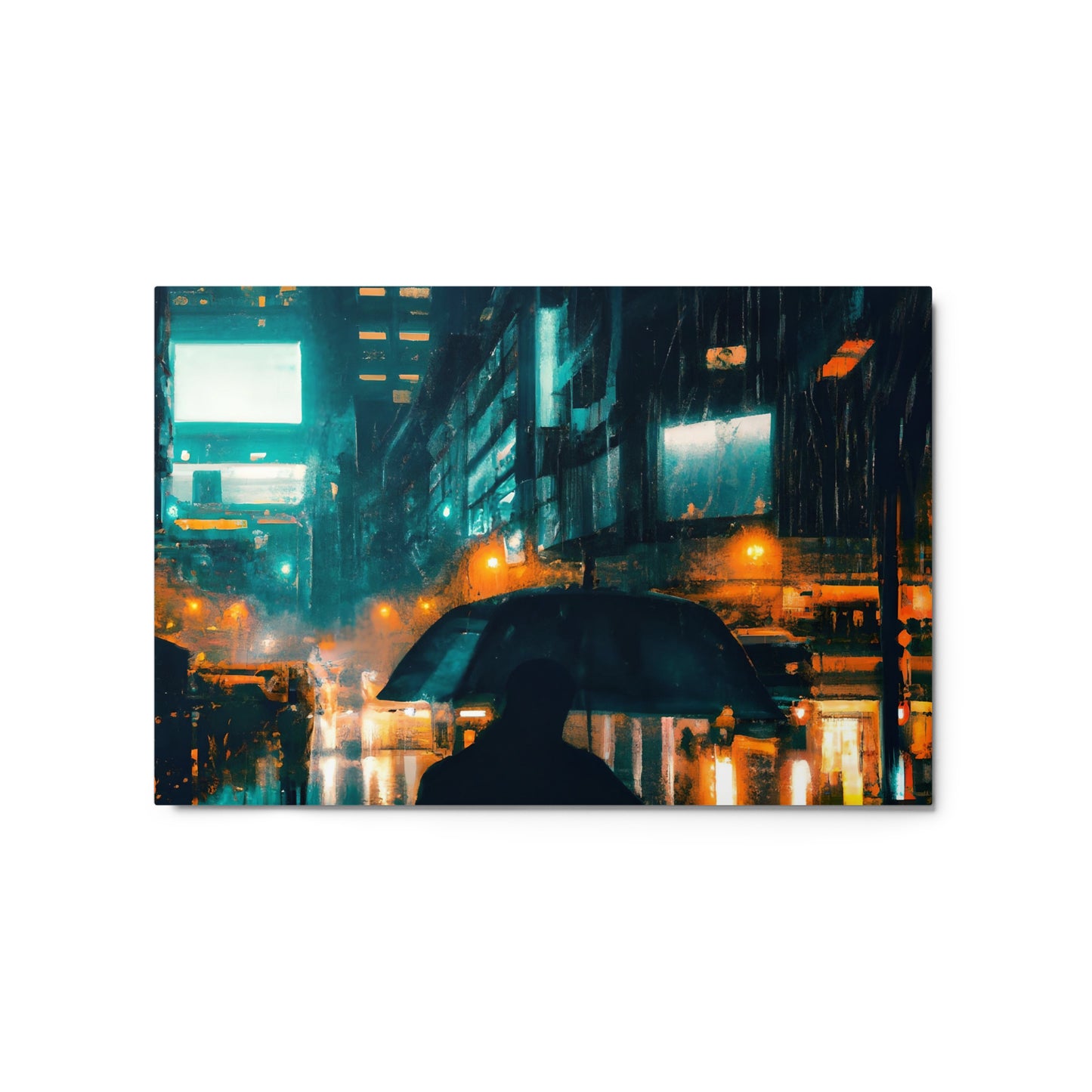 Rainy Nights #4 Metal prints