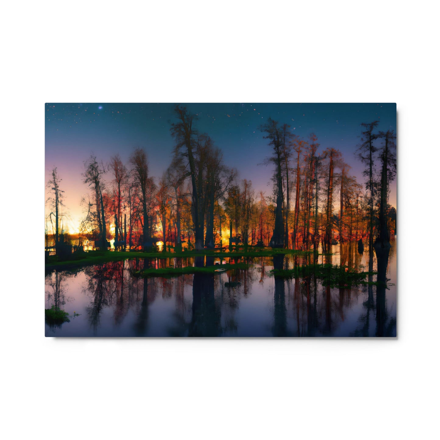 Stardust Trails #4 Metal prints