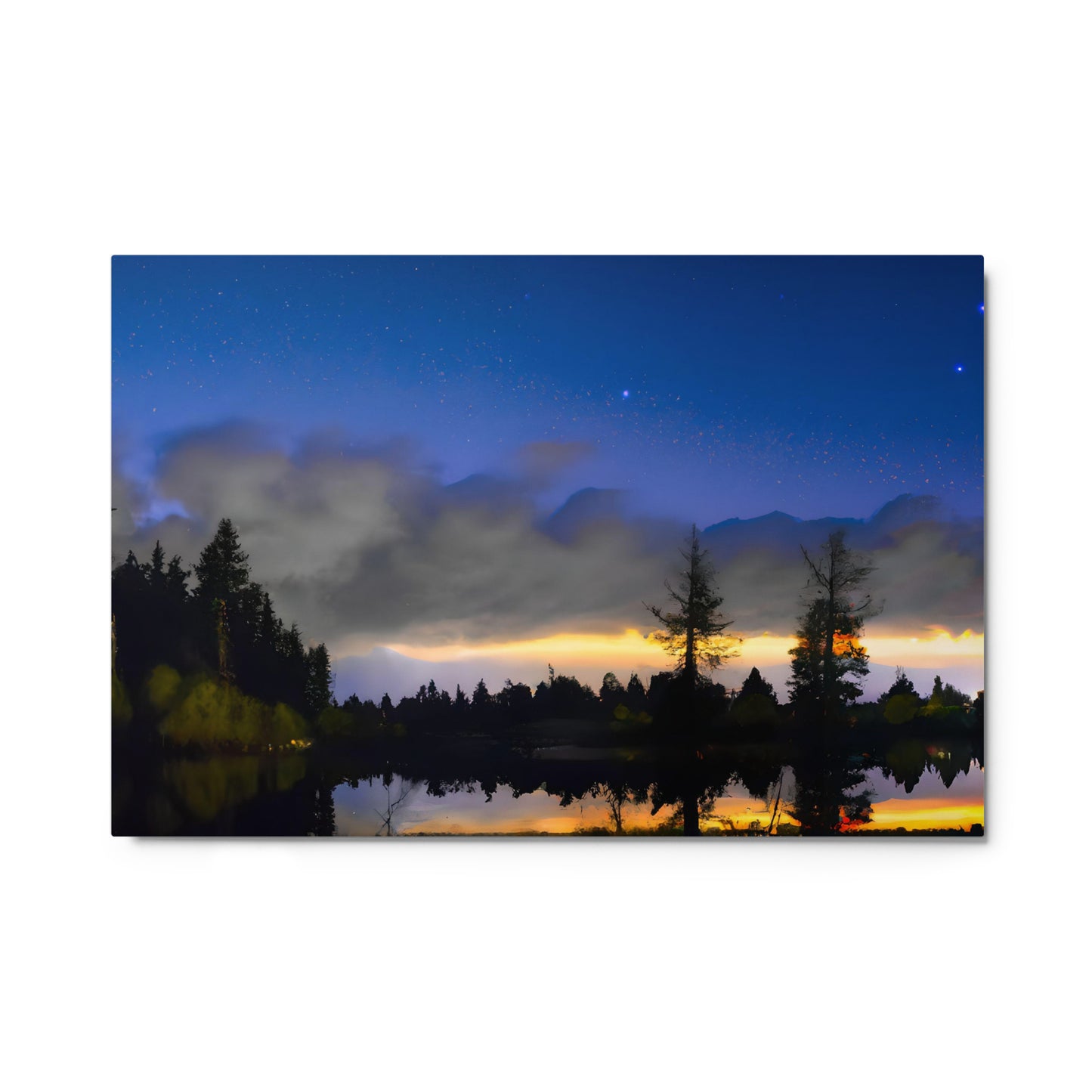 Stardust Trails #10 Metal prints