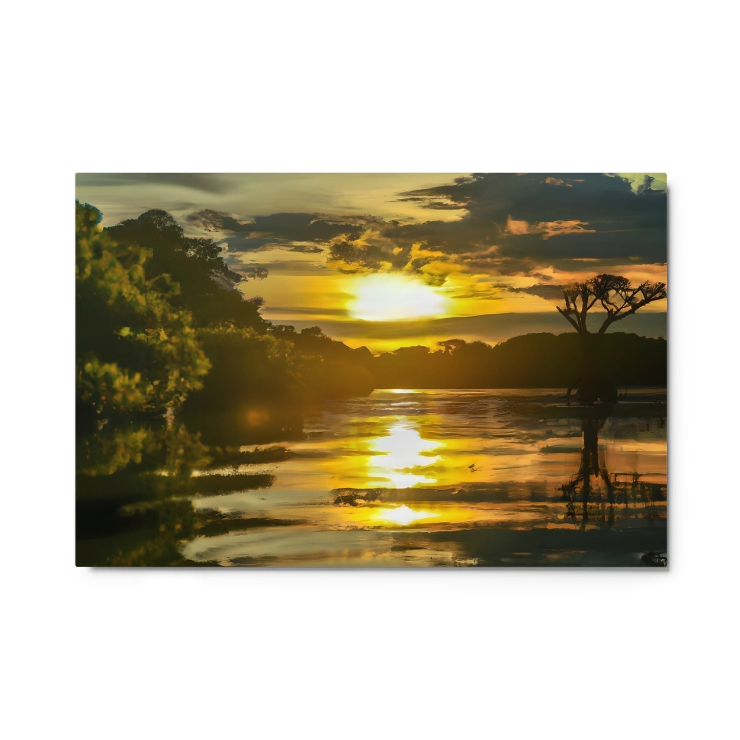 Jungle Trails #1 Metal Prints