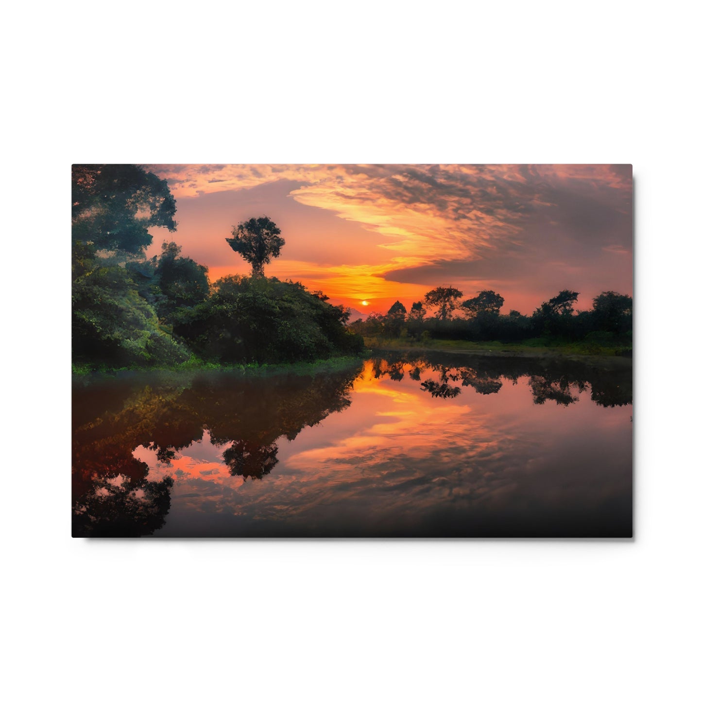 Jungle Trails #2 Metal Prints