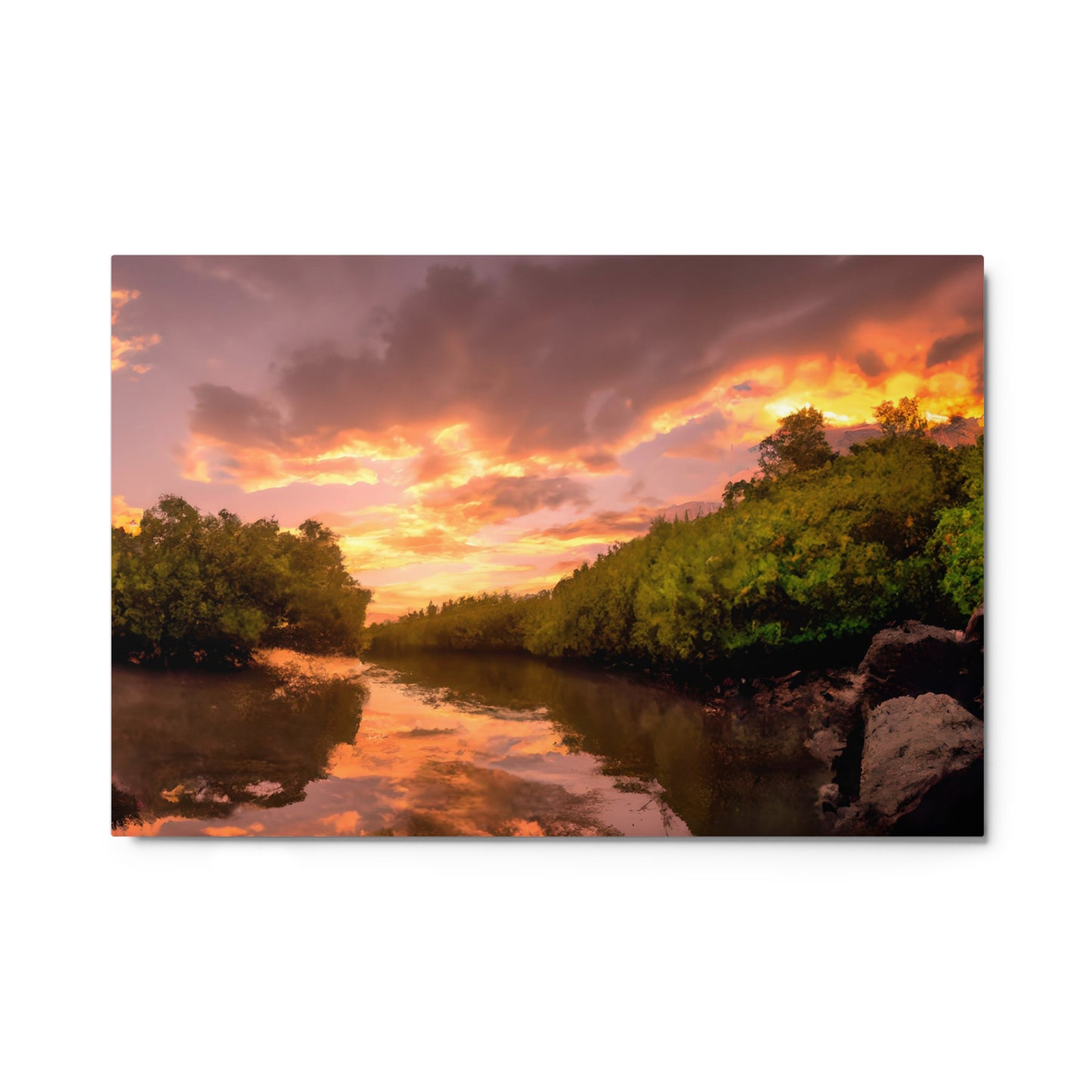 River Trails #1 Metal Prints