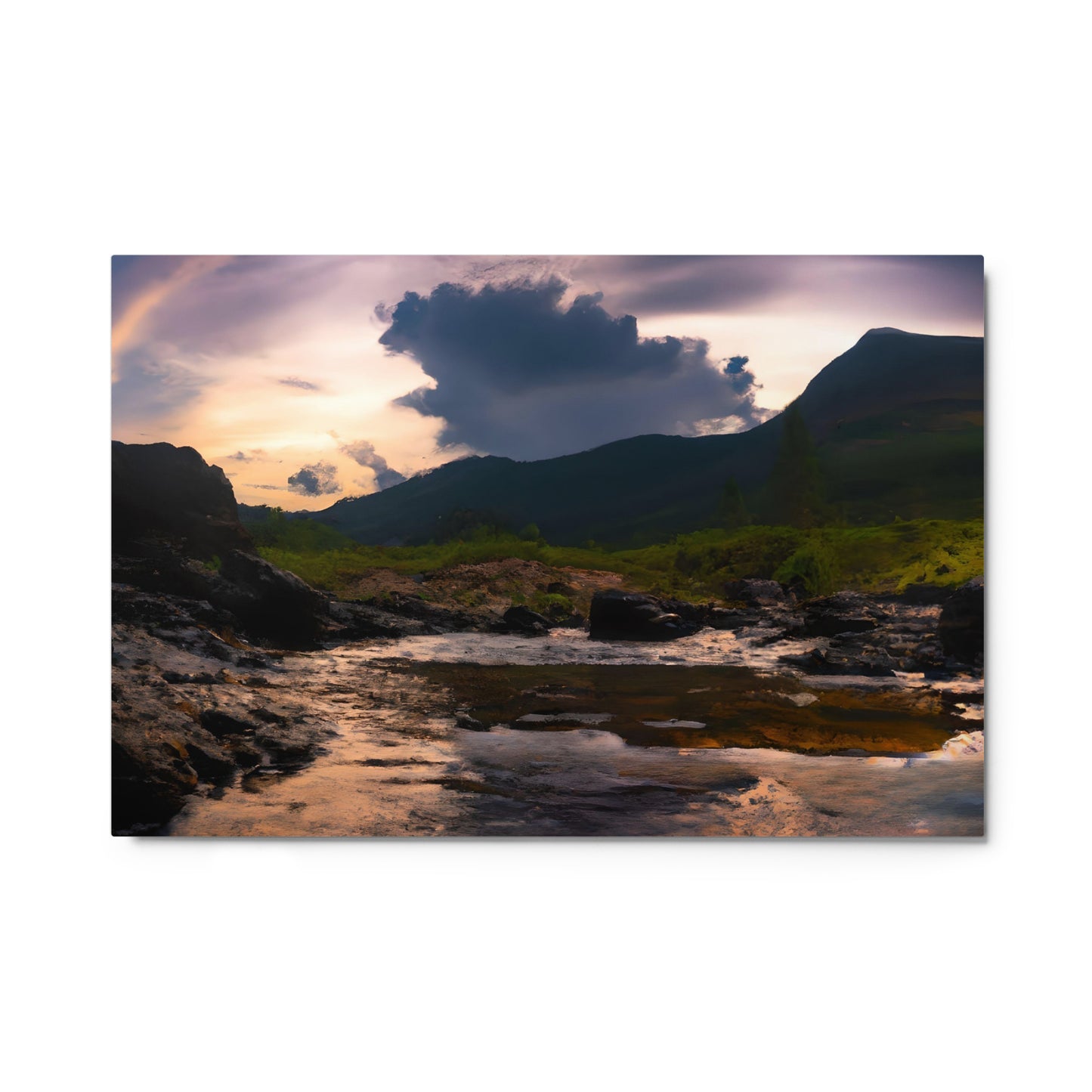 River Trails #4 Metal Prints