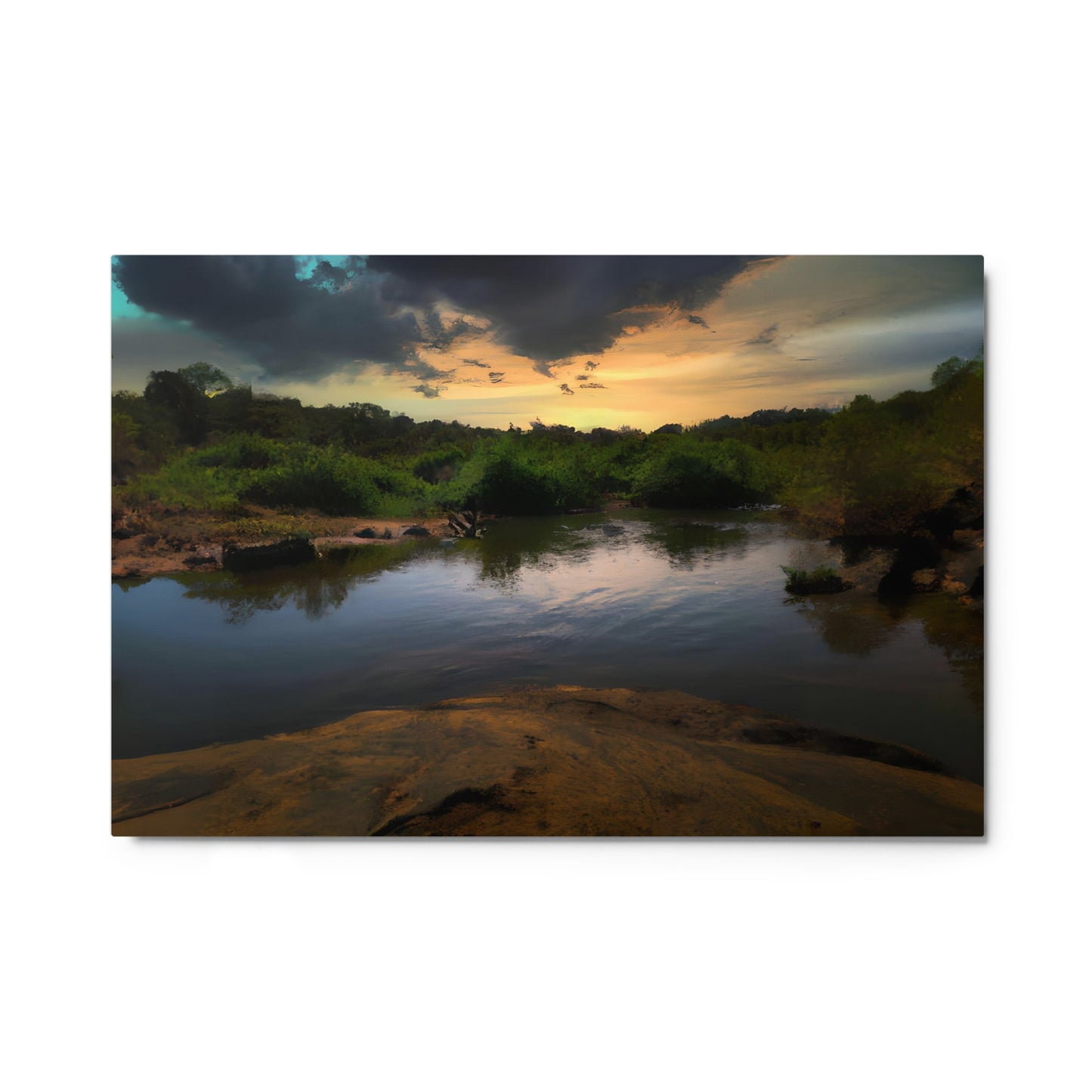 River Trails #5 Metal Prints