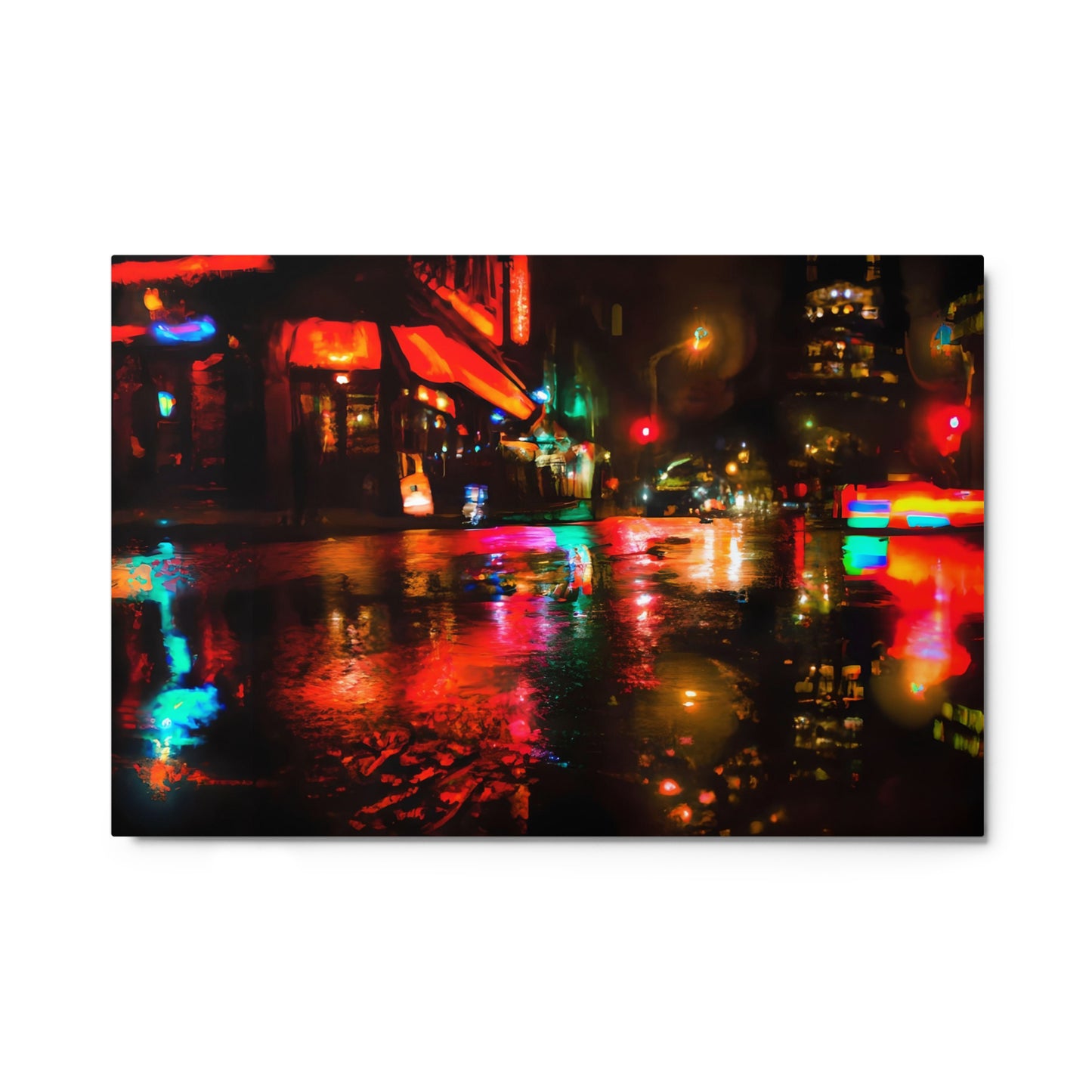 Rainy Nights #2 Metal prints
