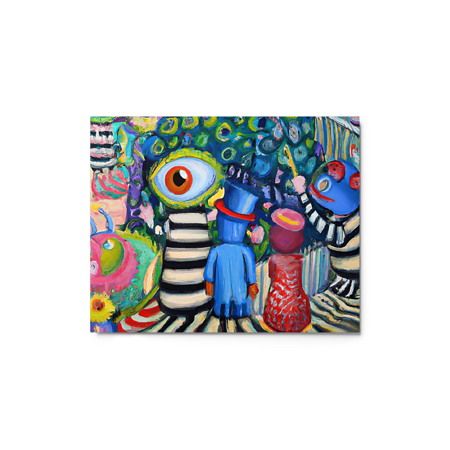 Painted Poetry | Embracing Uncertainty Metal prints