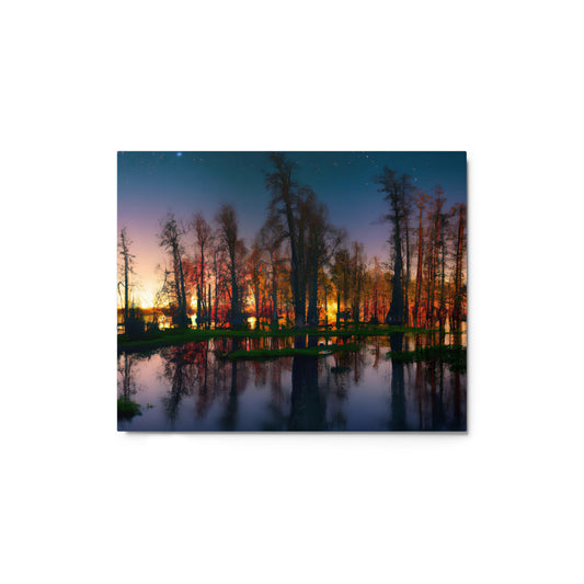 Stardust Trails #4 Metal prints