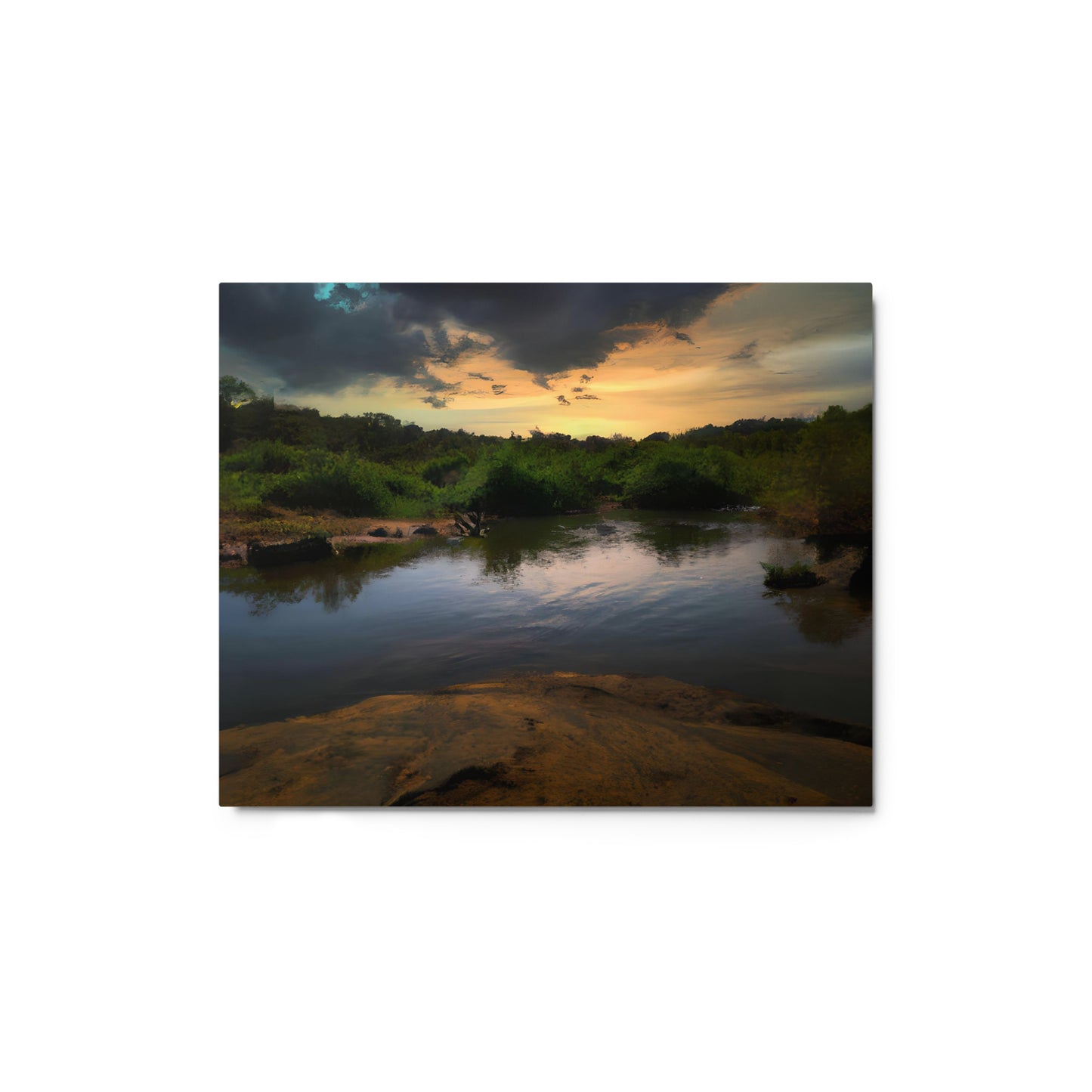 River Trails #5 Metal Prints