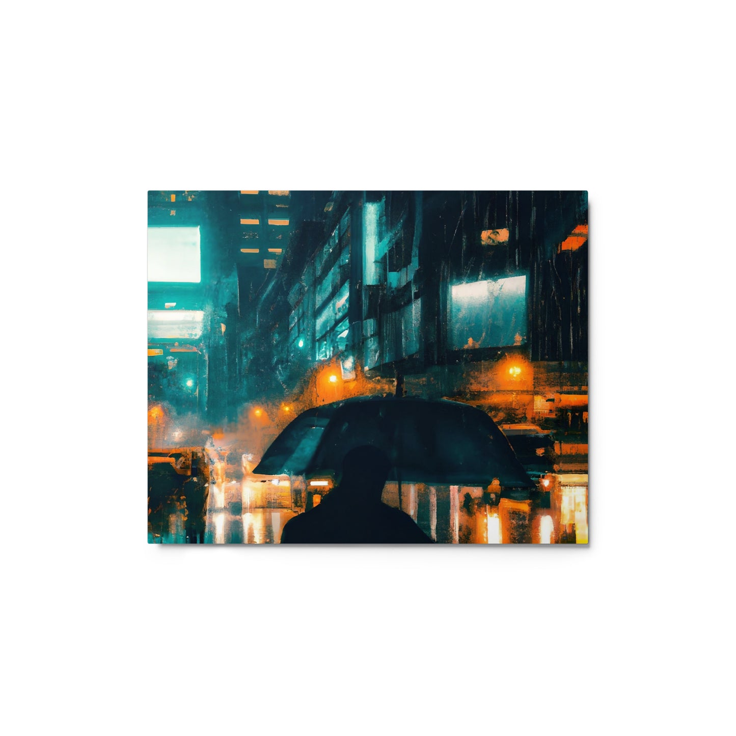 Rainy Nights #4 Metal prints