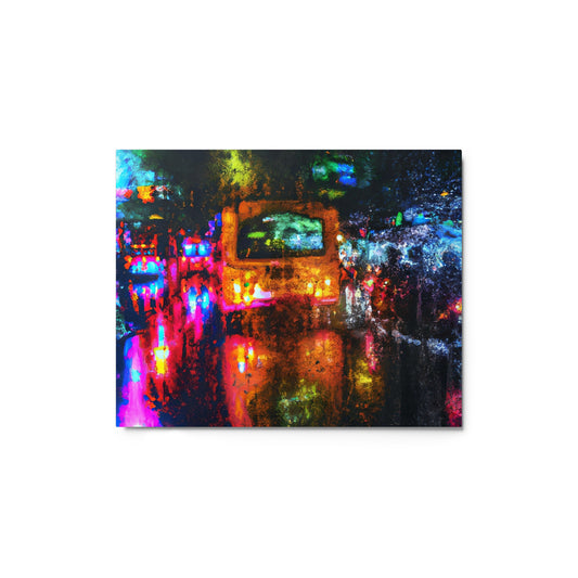 Rainy Nights #5 Metal prints