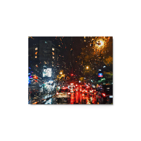 Rainy Nights #6 Metal prints