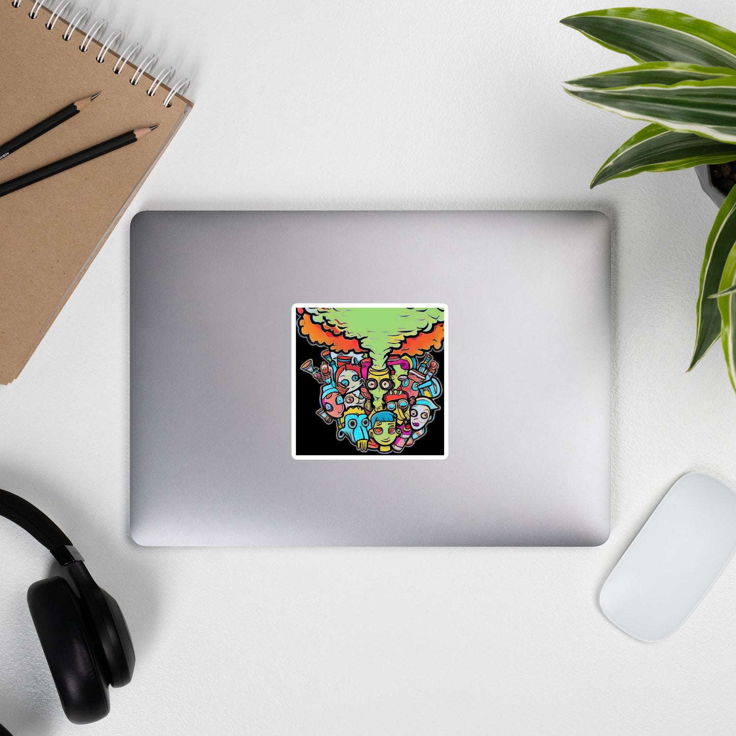 Toxic & Friends Bubble-free stickers