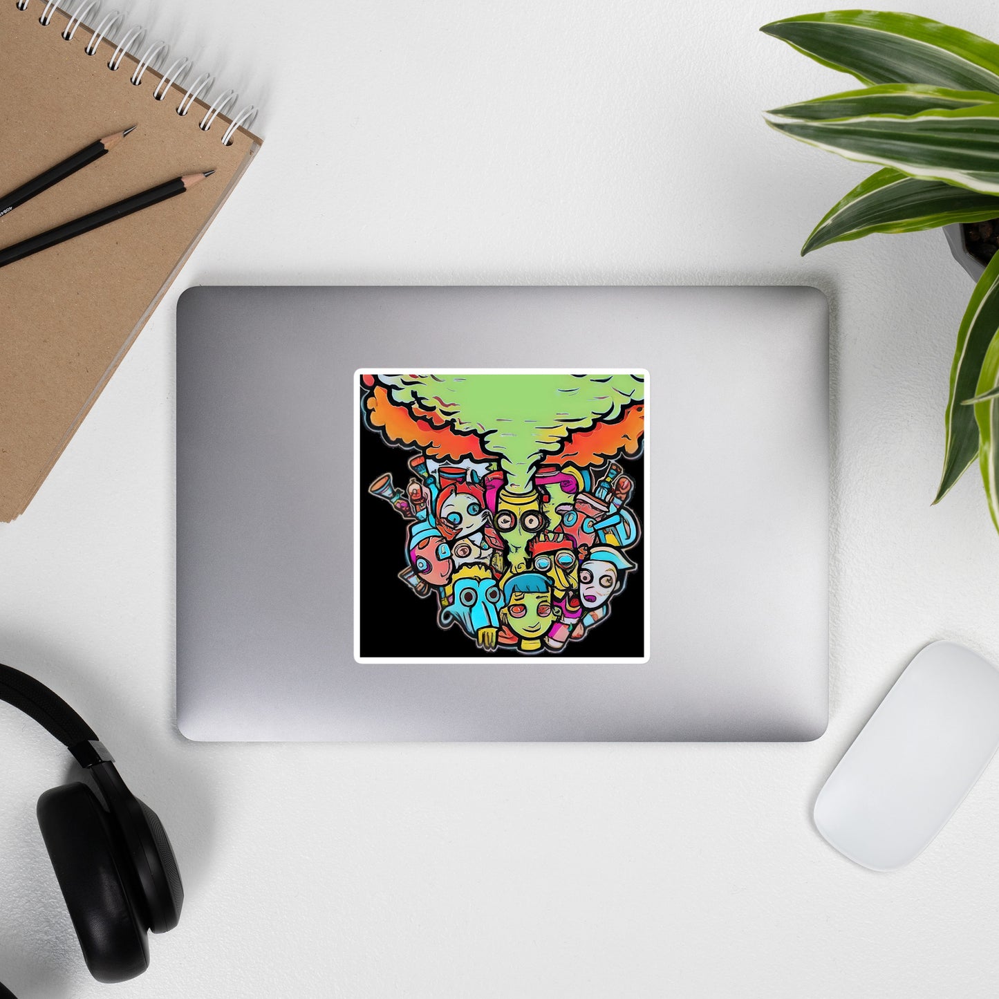 Toxic & Friends Bubble-free stickers