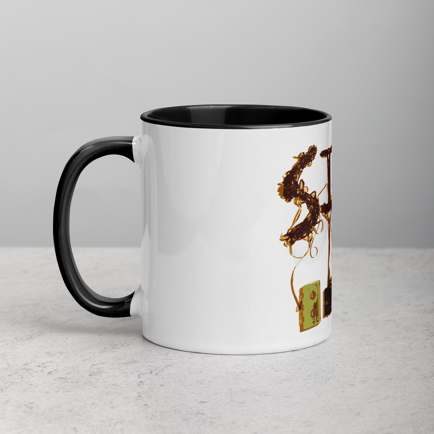 Music Mug with Color Inside