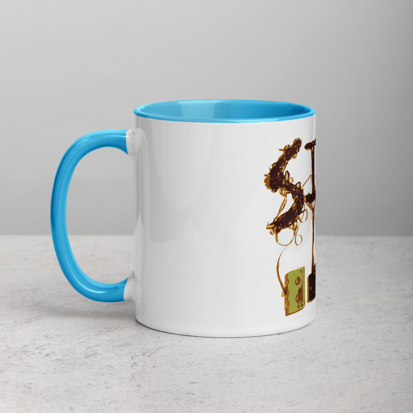 Music Mug with Color Inside