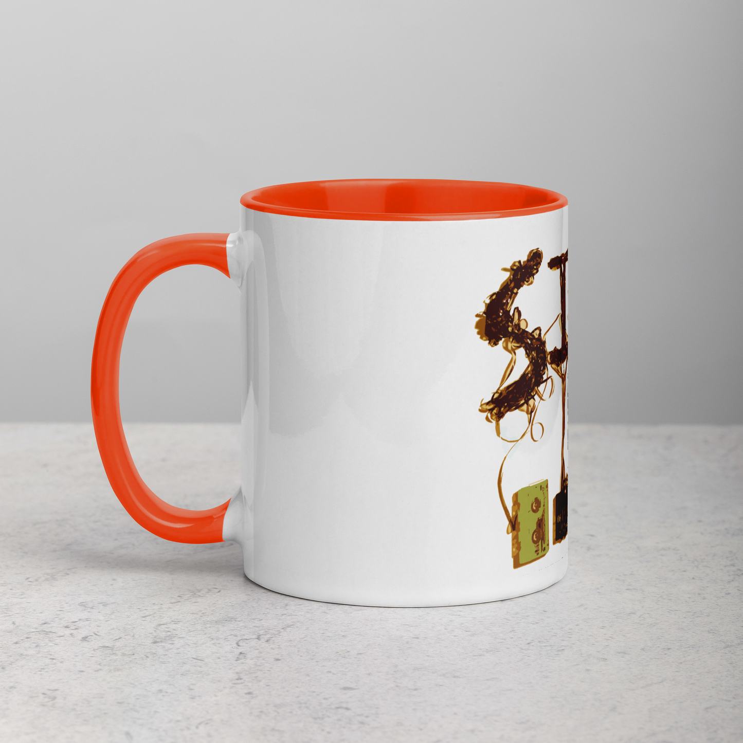 Music Mug with Color Inside