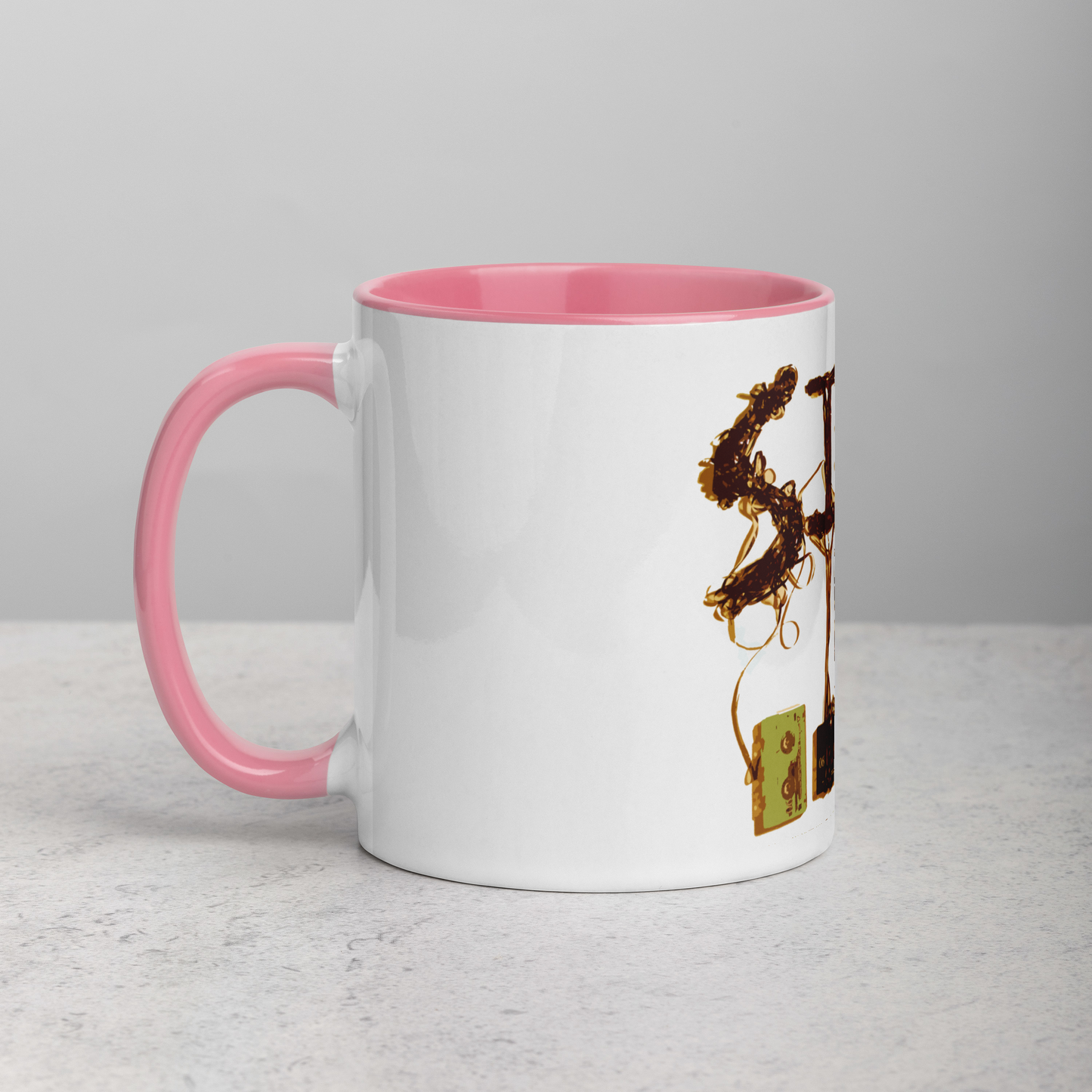 Music Mug with Color Inside