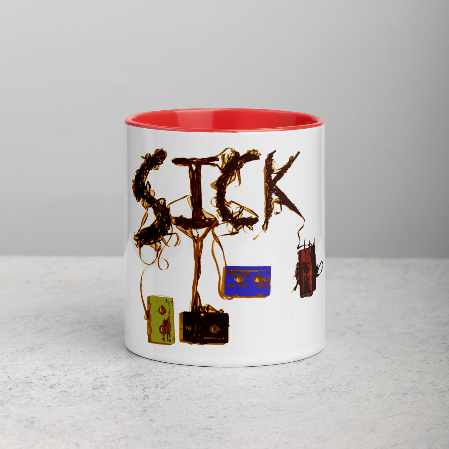 Music Mug with Color Inside