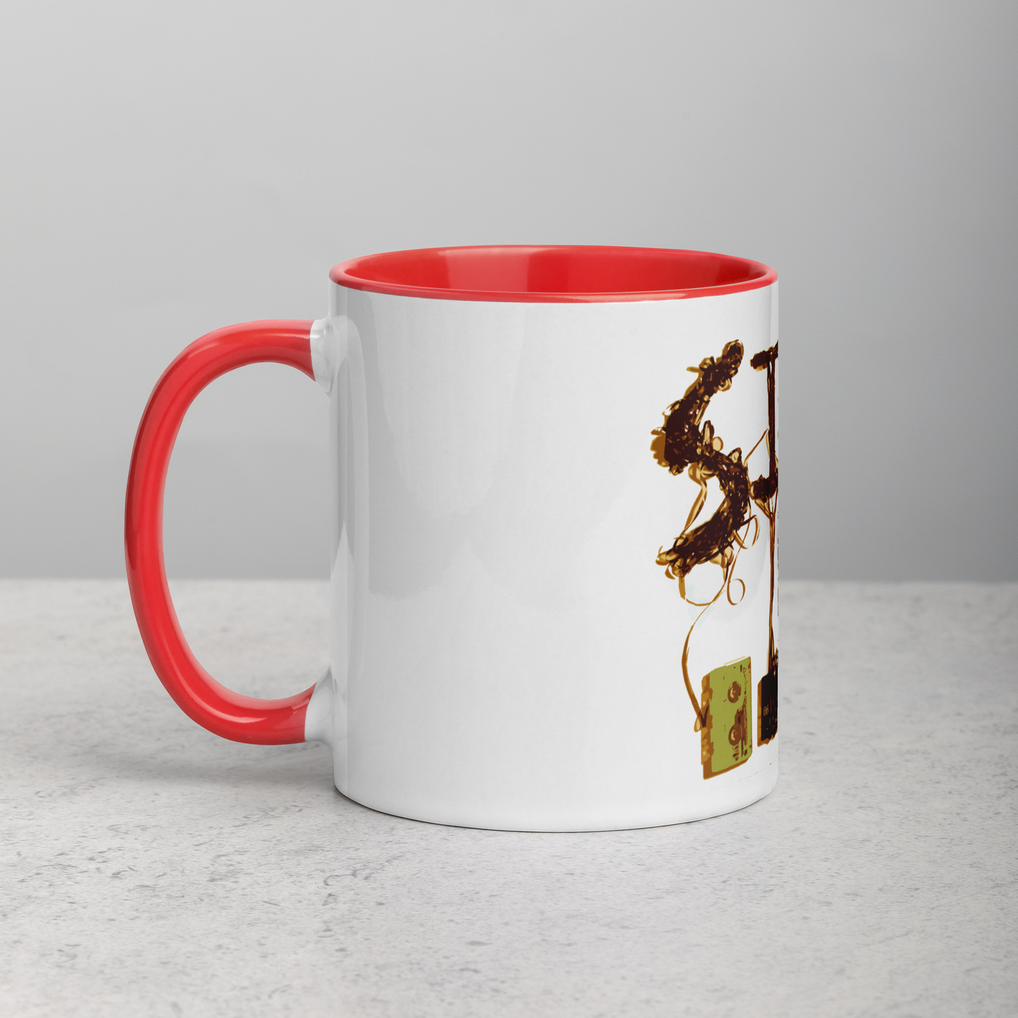 Music Mug with Color Inside