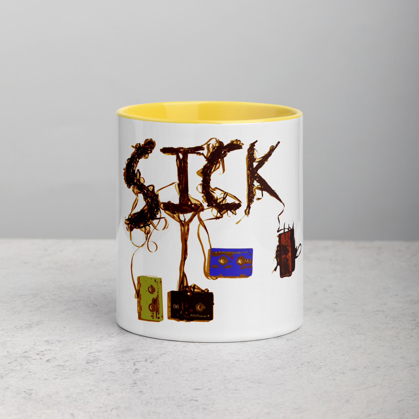 Music Mug with Color Inside