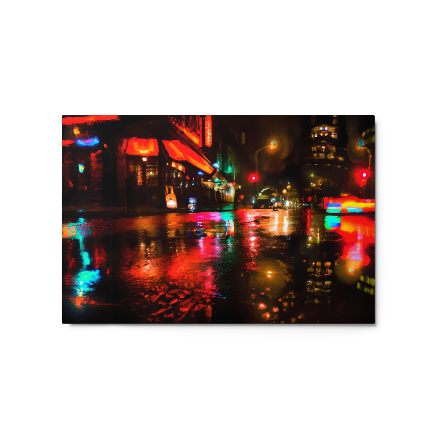 Rainy Nights #2 Metal prints