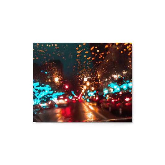 Rainy Nights #3 Metal prints